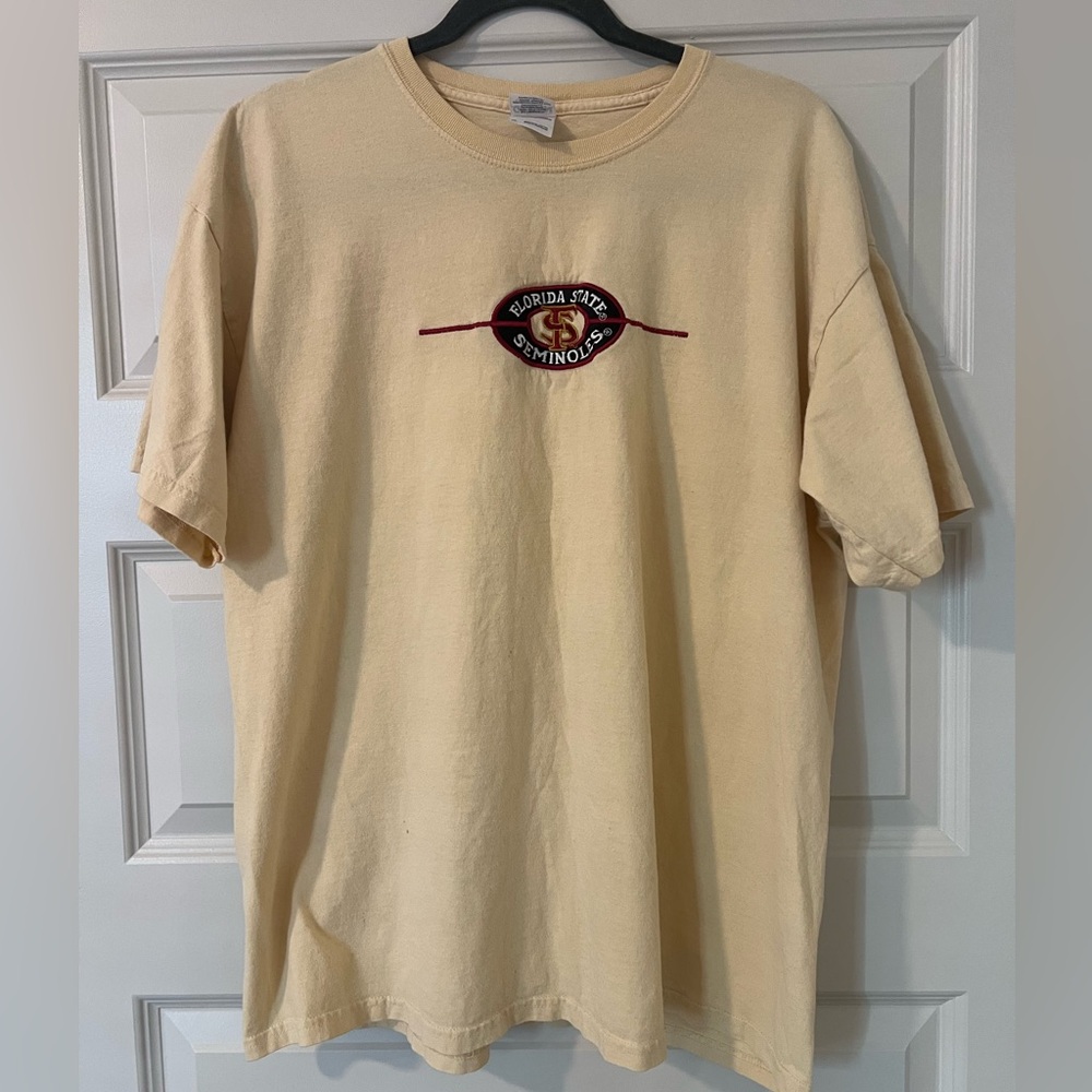 Vintage Florida State Yellow Tshirt